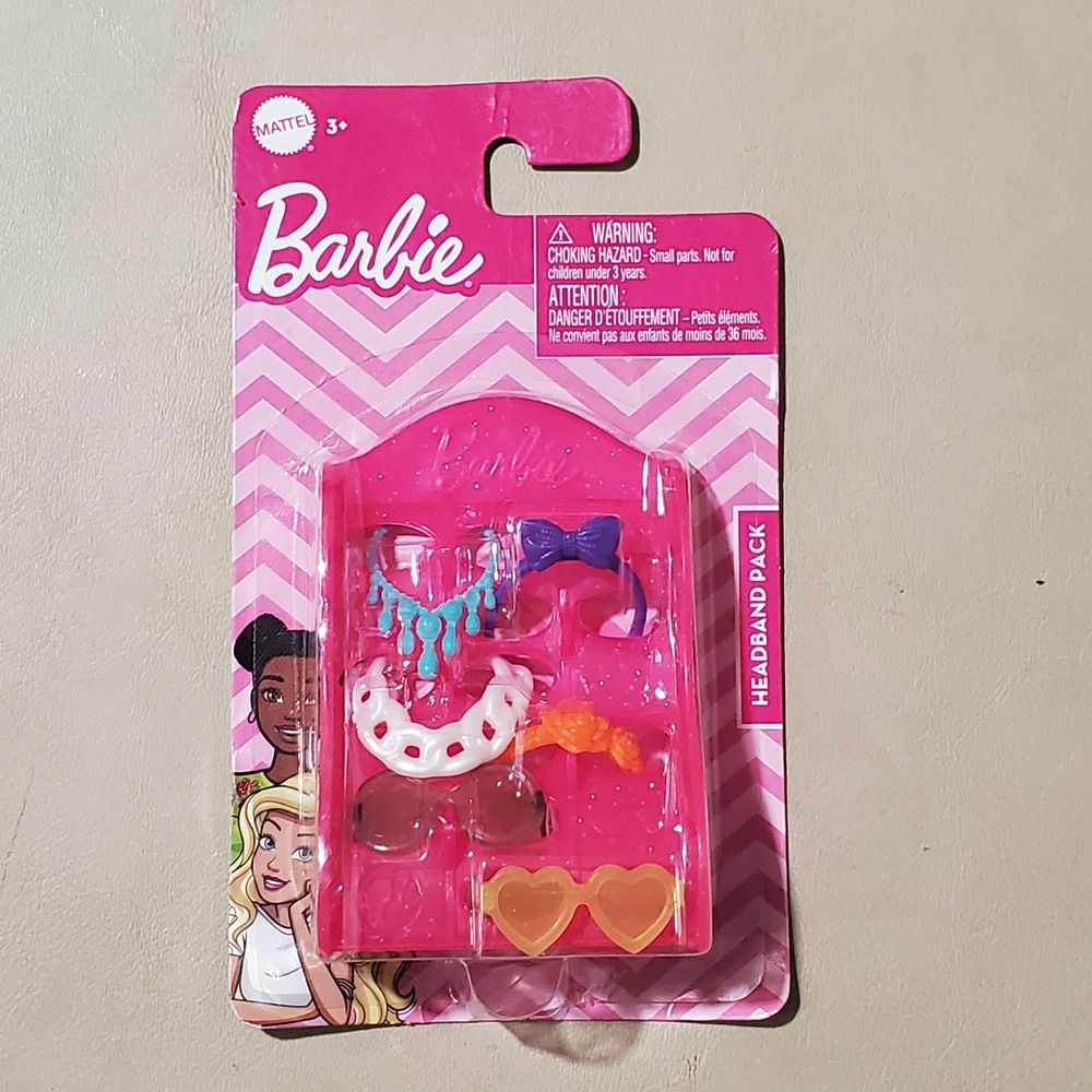 Barbie Ken Fashion Accessory Bundle Ken Outfit Shoe Pack Headband Pack NIB - Picture 4 of 5